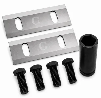 Produktbild von ECI Häcksler-Messer-Montage-Komplett-Kit für z.B. FM4DDE FM6DD Gartenschredder