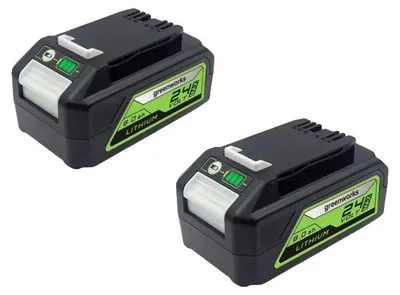 Productafbeelding van Lithium-ion batterij, 8000 mAh capaciteit, snelladen, 2 stuks, 24V