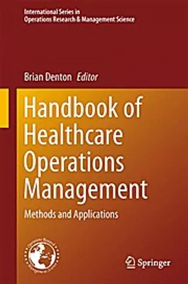 Image de Handbook of Healthcare Operations Management