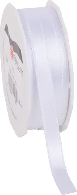 Produktbild von XXL Satinband "Uni", 10 mm, 25 m Weiß