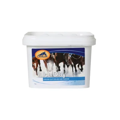 Produktbild von Cavalor Ice Clay kühlende und entzündungshemmende Tonerde für die Pferdepflege 8 kg