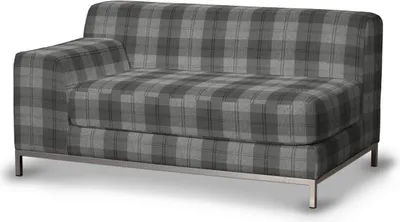 Produktbild von Dekoria Bezug für Kramfors 2-Sitzer Sofa, Lehne links, grau-anthrazit, Bezug für Kramfors 2-Sitzer,  Lehne links