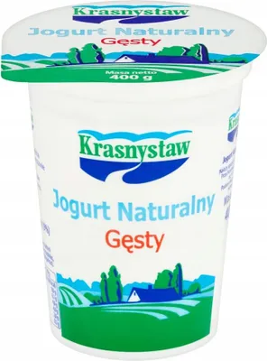 Obrázek produktu pro Krasnystaw Přírodní jogurt 400 g