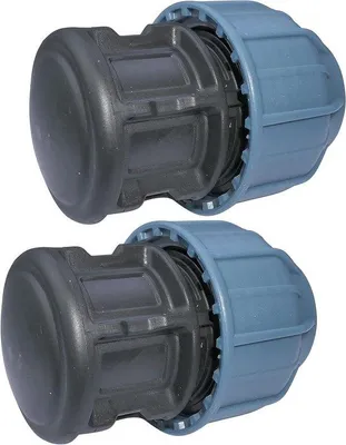 Productafbeelding van Compressieplugset, 25 mm, polypropyleen, voor waterbehandeling