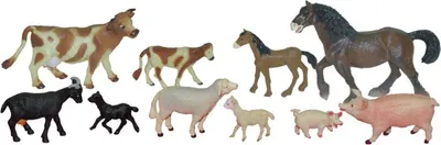 Immagine prodotto di Miniland Animal Figures Farm Babies 10 unità Multicolore Multicolore Taglia unica