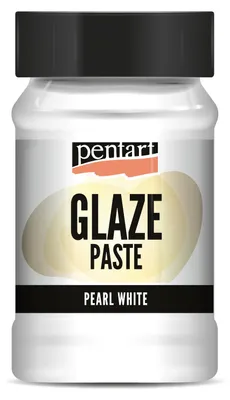 Obrázok produktu pre Glazúrovacia pasta Pentart Junior Paints 100 ml - perleťová biela