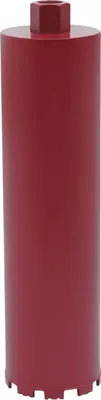 Image de Foret diamanté - Couronne de carottage Ø 112 mm - Profondeur de forage 410 mm - Épaisseur de paroi 4 mm - Longueur 450 mm - Pour le béton, la brique, le marbre, le granit