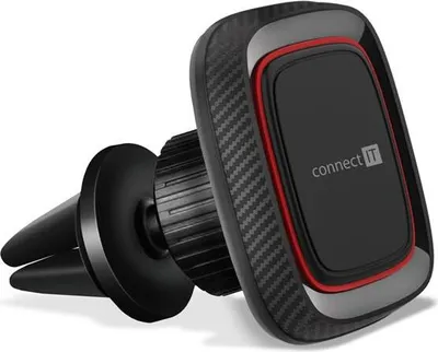 Immagine prodotto di CONNECT IT InCarz 4Strong360 CARBON supporto magnetico universale per auto, 4 magneti, ROSSO