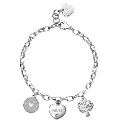 Produktbild von Beautiful steel bracelet for mom Happy SHAR14