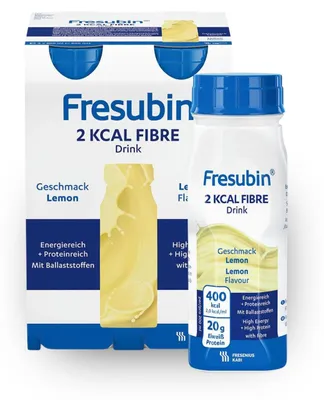 Image de Fresubin 2 kcal Fibre Drink Lemon Bouteille 24X200 ml