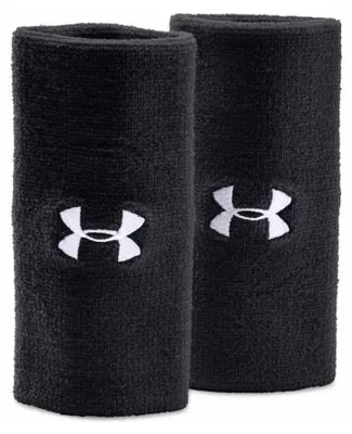 Image de Bracelets Under Armour performance wristband 6" Noir