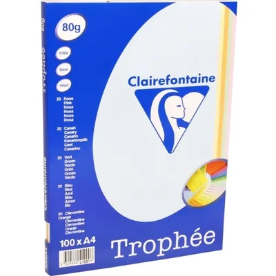 Immagine prodotto di Carta universale Clairalfa Troph'e, A4, colori pastello