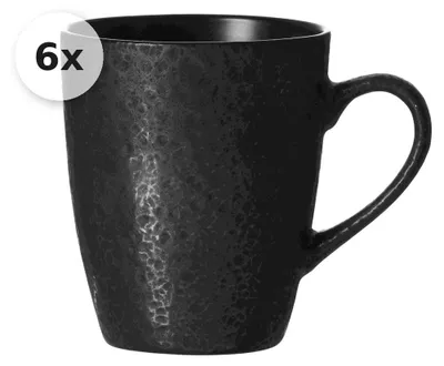 Produktbild von Becher 370ml 6er Set Kitwe schwarz