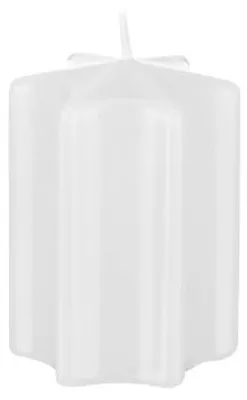 Produktbild von Sternkerzen Weiß 120 x Ø 60 mm, 4 Stück