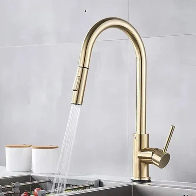 Obrázok produktu pre Odnímateľný kuchynský kohútik s 2 funkciami a otočným ramenom o 360°