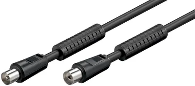 Image de Câble d'antenne avec ferrite (80 dB), double blindage
