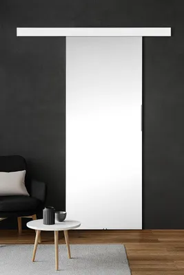 Zdjęcie produktu dla Drzwi przesuwne EKO-1 | Białe | Z samodomykaczem | 96x205 cm