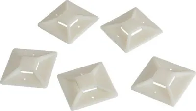 Produktbild von Logilink Kabelbinderhalter  ABS  100Stk selbstklebend 4x4cm