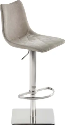 Produktbild von Barstuhl Mayer Sitzmöbel 1275 43 x 50 x 85 cm Edelstahl grau