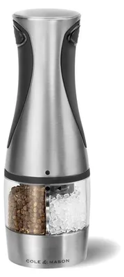 Obrázek produktu pro Elektronický mlýnek na sůl a pepř Cole & Mason Kew 2 v 1, 210 mm