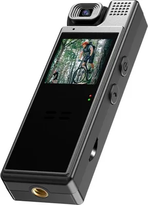 Zdjęcie produktu dla Kamera osobista 4K z obiektywem 180° – 13-calowy ekran TFT – widzenie w nocy – wykrywanie ruchu – rejestracja codziennych czynności – konferencje