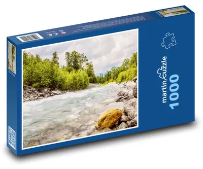 Obrázek produktu pro Puzzle 1000 Meandrující horská řeka - martinpuzzle