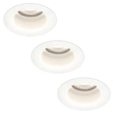 Produktbild von hoftronic LED Einbaustrahler 4W 345lm 6500K Dimmbar GU10 Weiß IP65