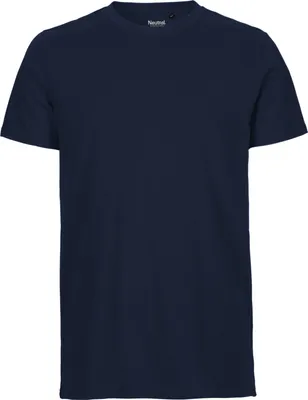 Image de Neutre O61001 | T-shirt ajusté Mens + GOTS - Couleur : Navy - Taille : M