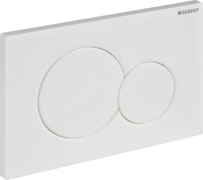 Produktbild von Geberit 115770115 Betätigungsplatte Sigma01, Kunststoff für 2-Mengen-Spülung 1 Stück