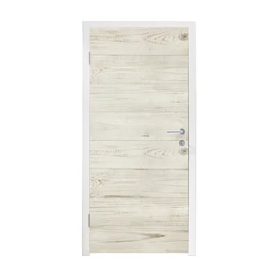 Obrázek produktu pro MuchoWow® Plakát na dveře - Dřevo - strom - bříza - 205x85 cm - Samolepicí fólie na dveře