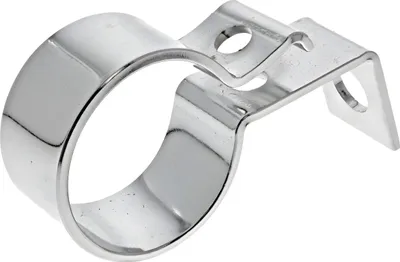 Produktbild von Krümmerschelle mit Halterung ø 42 mm, verchromt - passend für AWO 425T
