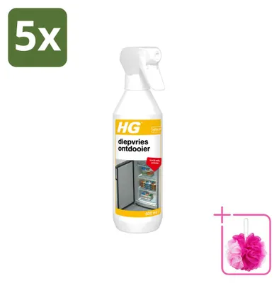 Produktbild von 5 x HG Gefrierschrank-Enteiser - 500 ml - Sparpackung - 5 Stücke