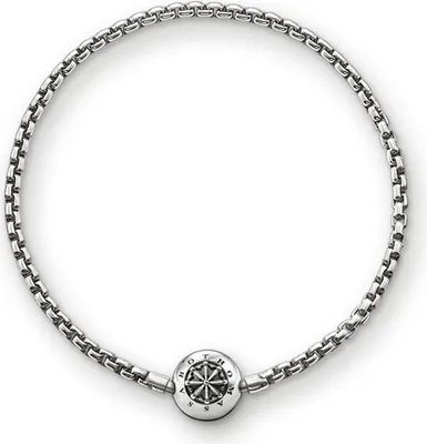 Produktbild von Thomas Sabo KA0002-001-12 Armband Herren Silber Geschwärzt 21 cm