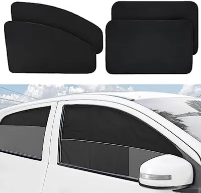 Productafbeelding van PromoHome® Magnetische zonnekap voor auto – UV-bescherming en warmtebescherming, 77 x 47 cm, kunststof