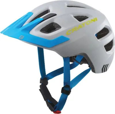 Image de Cratoni Casque de vélo pour enfants Maxster Pro , Gris bleu, S/M