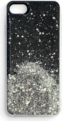 Produktbild von Wozinsky Star Glitter Silikonhülle für iPhone X/XS KP8880