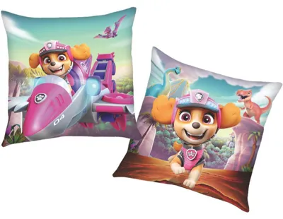 Produktbild von Skye | Paw Patrol | 40 x 40 cm | Kinder Deko-Kissen | Wende-Motiv