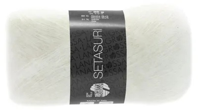 Produktbild von Lana Grossa - Setasuri 0001 weiß