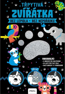 Imagen del producto de Piccolo Bastelset Hardcover für Kinder ab 3 Jahren, 36 Seiten, 8 Klebe- & 28 Ausmalfiguren
