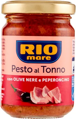 Image de Pesto au thon, aux olives noires et au piment - Rio Mare