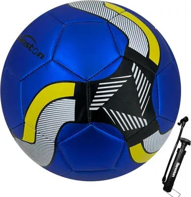 Image de Senston Football Training Ball Taille 5 Bleu souple élastique