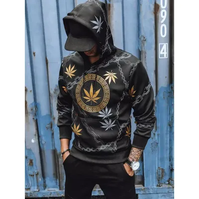 Obrázok produktu pre Pánska mikina DSTREET BX5311, farba: čierna, veľkosť: XXL