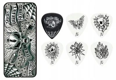 Produktbild von Dunlop James Hetfield JPH01T088 Plektrum-Set 0,88 mm