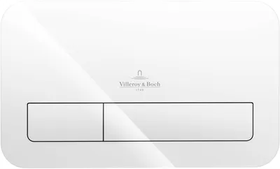 Immagine prodotto di Villeroy & Boch ViConnect plaque de déclenchement pour WC, chasse d'eau à 2 quantités, 269x161x13mm, 922400RE, 922400RE