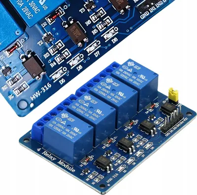Image de Rosfix Module Relais Arduino 4 Canaux 5V