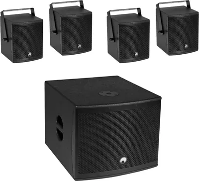 Obrázek produktu pro Omnitronic 20000757 - Verkabelt & Kabellos - 130 W - 150 - 20000 Hz - 8 Ohm - Schwarz