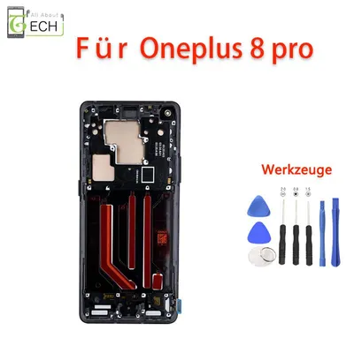 Produktbild von Für OnePlus 8 Pro LCD Display mit Rahmen Touchscreen Bildschirm