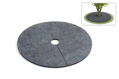 Produktbild von Unkrautbekämpfung Filzscheibe Mulchen grau fi 40 cm