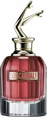 A bottle of Jean Paul Gaultier So Scandal Eau de Parfum.