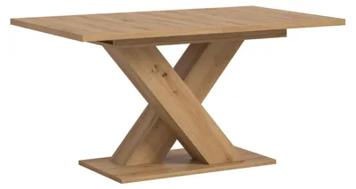 Produktbild von Esstisch ausziehbar Artisan Nachbildung X-Fußgestell 150-190 cm